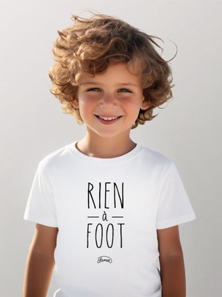 Tshirt Enfant RIEN A FOOT