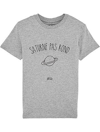 Tshirt Enfant SATURNE PAS ROND