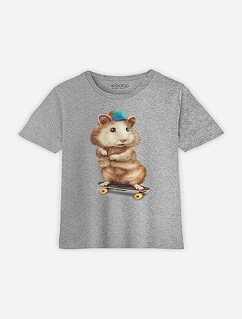 Tshirt Enfant SKATEBOARD HAMSTER