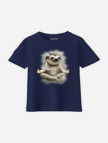 Tshirt Enfant SLOTH MEDITATE