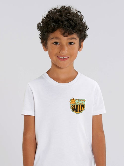 Tshirt Enfant SMILE COEUR - Kiabi