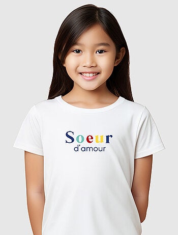 Tshirt Enfant SŒUR D'AMOUR