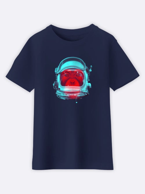 Tshirt Enfant SPACE MONKEY - Kiabi