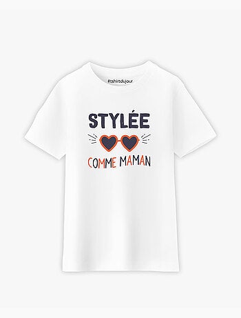 Tshirt Enfant STYLÉE COMME MAMAN
