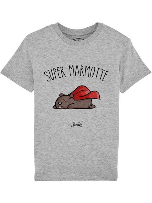 Tshirt Enfant SUPER MARMOTTE - Kiabi