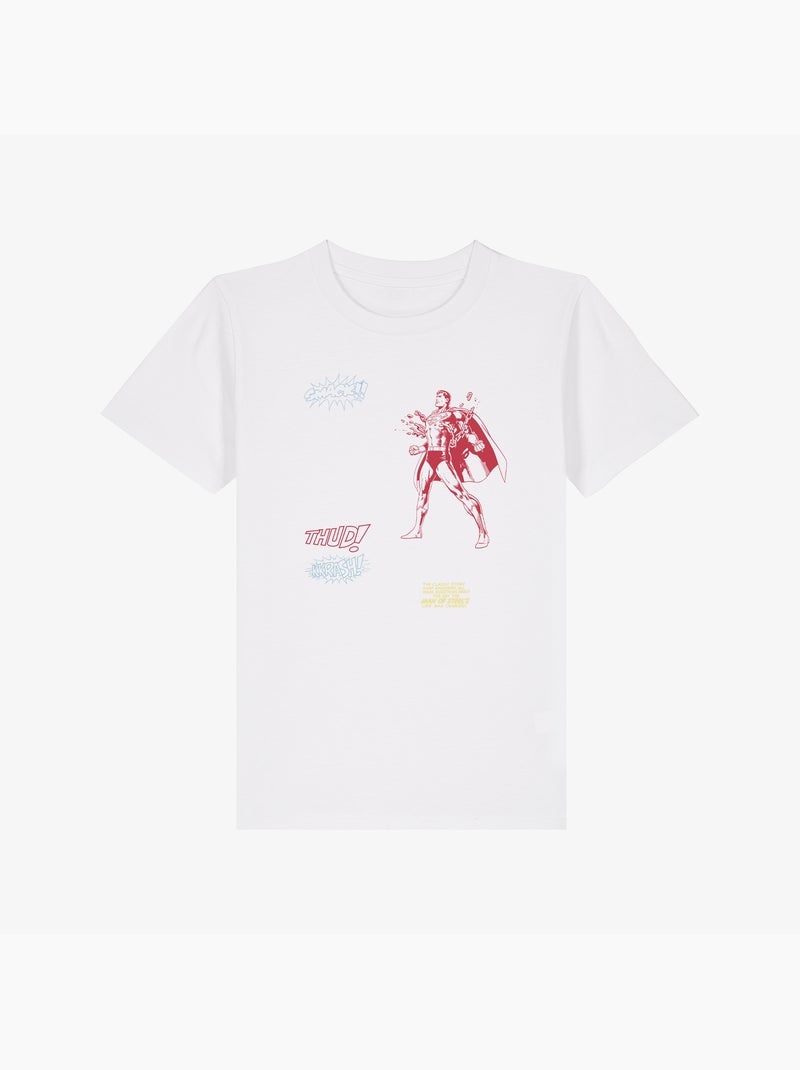 Tshirt Enfant SUPERMAN 3 Blanc - Kiabi