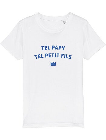 Tshirt Enfant TEL PAPY TELLE PETIT FILS WAF
