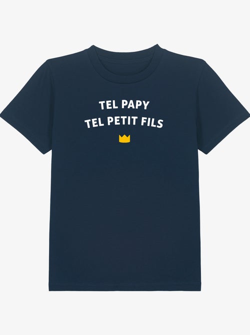 Tshirt Enfant TEL PAPY TELLE PETIT FILS WAF - Kiabi