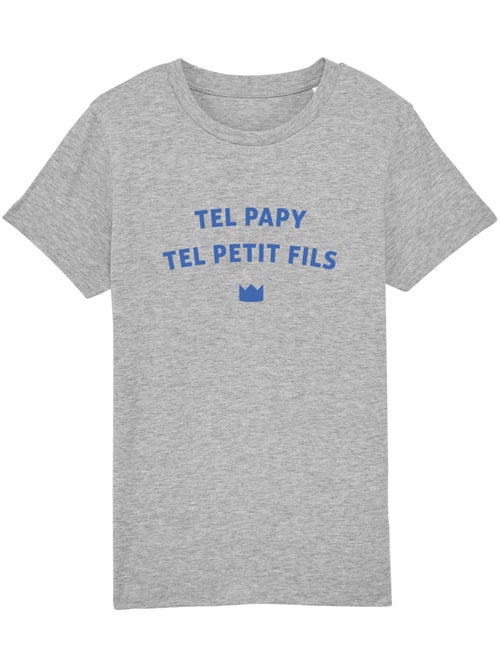 Tshirt Enfant TEL PAPY TELLE PETIT FILS WAF - Kiabi Tshirt Enfant TEL PAPY TELLE PETIT FILS WAF - Kiabi