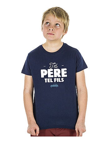 Tshirt Enfant TEL PÈRE TEL FILS