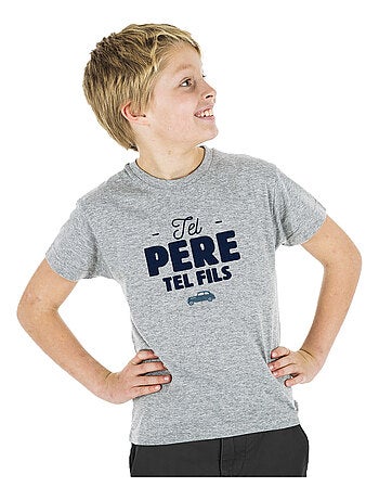 Tshirt Enfant TEL PÈRE TEL FILS