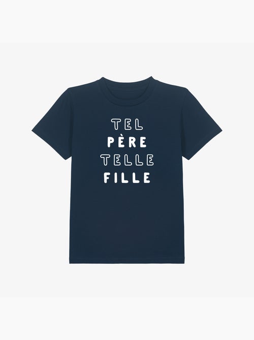 Tshirt Enfant TEL PÈRE TELLE FILLE MPT - Kiabi