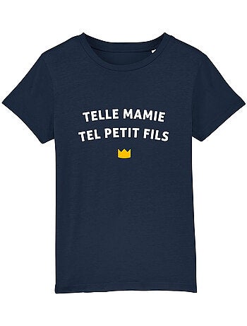 Tshirt Enfant TELLE MAMIE TEL PETIT-FILS WAF