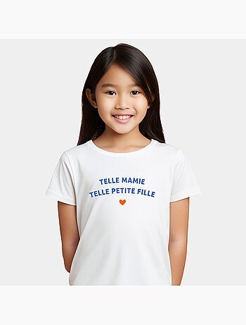 Tshirt Enfant TELLE MAMIE TELLE PETITE-FILLE WAF
