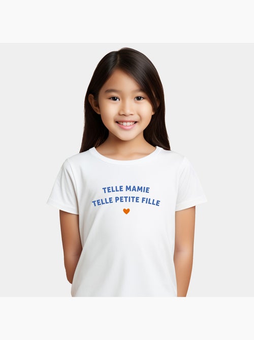 Tshirt Enfant TELLE MAMIE TELLE PETITE-FILLE WAF - Kiabi
