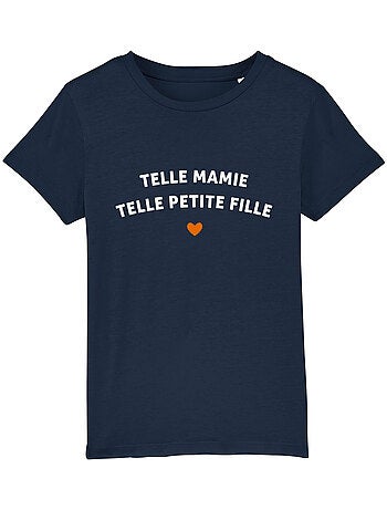 Tshirt Enfant TELLE MAMIE TELLE PETITE-FILLE WAF