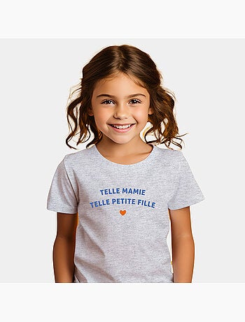 Tshirt Enfant TELLE MAMIE TELLE PETITE-FILLE WAF