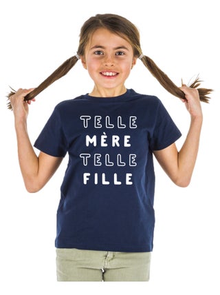 Tshirt Enfant TELLE MÈRE TELLE FILLE 2 MPT