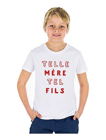 Tshirt Enfant TELLE MÈRE TELLE FILS MPT