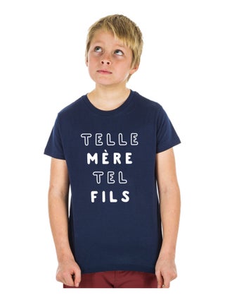 Tshirt Enfant TELLE MÈRE TELLE FILS MPT