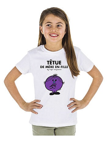 Tshirt Enfant TÊTUE DE MÈRE EN FILLE