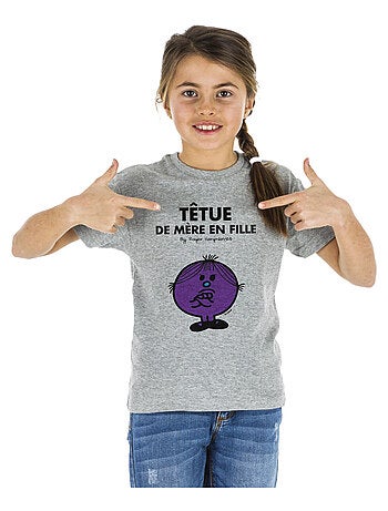 Tshirt Enfant TÊTUE DE MÈRE EN FILLE