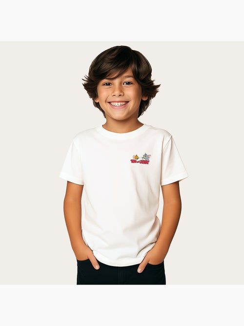 Tshirt Enfant TOM AND JERRY CLASSIC FACES - Kiabi
