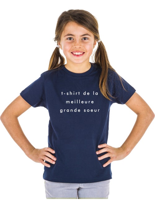 Tshirt Enfant Tshirt Enfant DE LA MEILLEURE GRANDE SŒUR 2 MPT - Kiabi