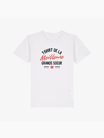 Tshirt Enfant Tshirt Enfant DE LA MEILLEURE GRANDE SŒUR