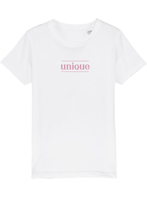Tshirt Enfant UNIQUE WAF ROSE - Kiabi
