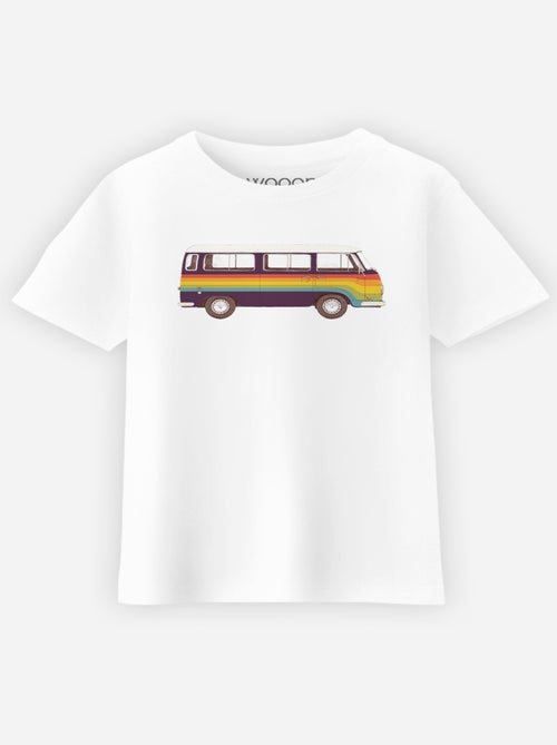 Tshirt Enfant VAN RAINBOW - Kiabi