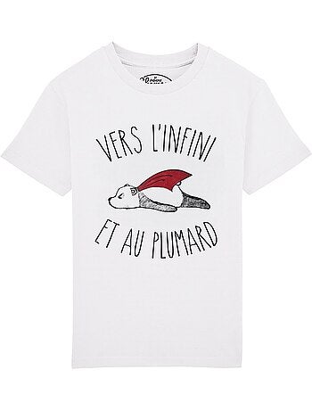 Tshirt Enfant VERS L'INFINI ET AU PLUMARD