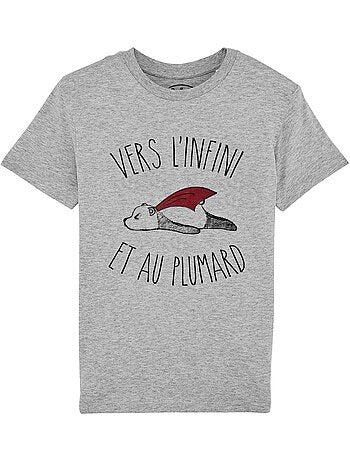 Tshirt Enfant VERS L'INFINI ET AU PLUMARD