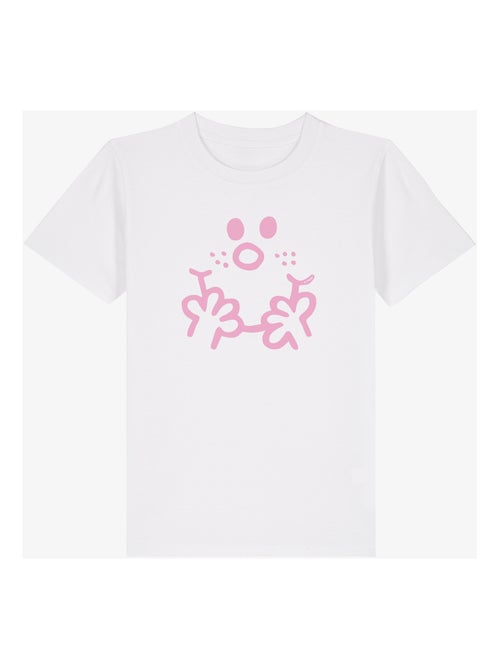 Tshirt Enfant VISAGE MADAME - Kiabi