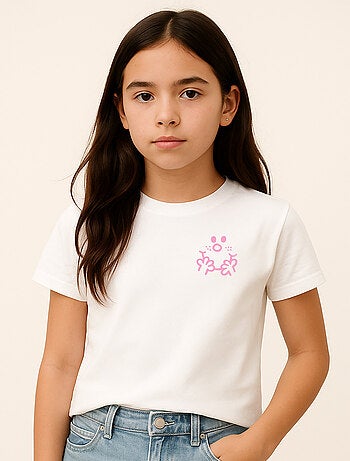 Tshirt Enfant VISAGE MADAME CŒUR