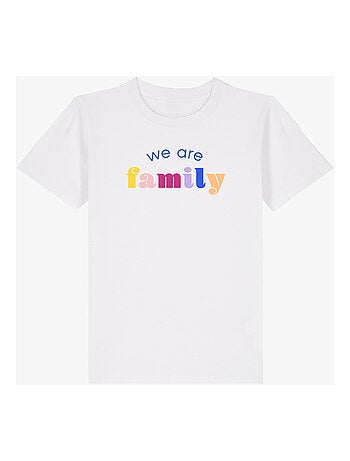 Tshirt Enfant WE ARE FAMILY