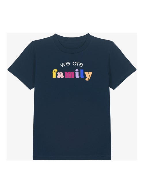 Tshirt Enfant WE ARE FAMILY - Kiabi
