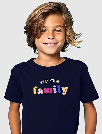 Tshirt Enfant WE ARE FAMILY