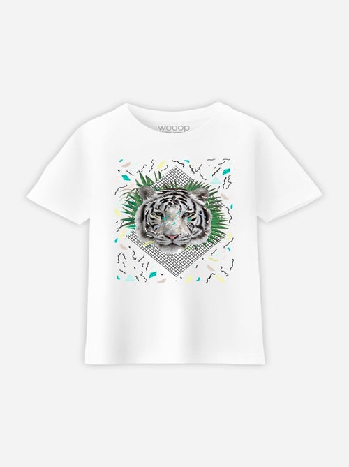Tshirt Enfant WHITE TIGER - Kiabi