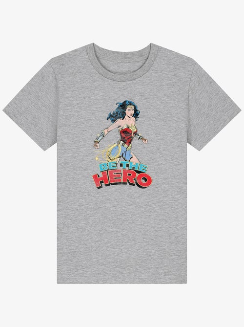 Tshirt Enfant WONDER WOMAN BE THE HERO 2 - Kiabi
