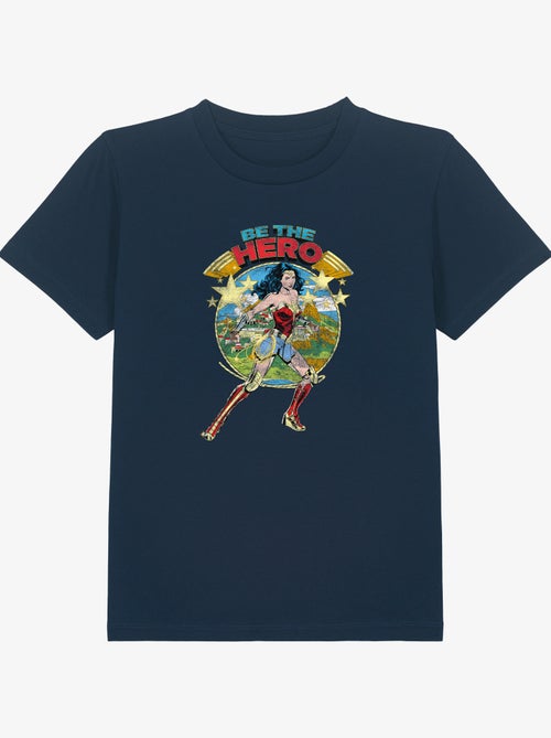 Tshirt Enfant WONDER WOMAN BE THE HERO - Kiabi