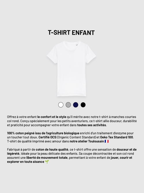 Tshirt Enfant WONDER WOMAN BE THE HERO - Kiabi