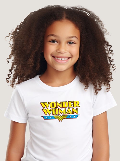 Tshirt Enfant WONDER WOMAN - Kiabi
