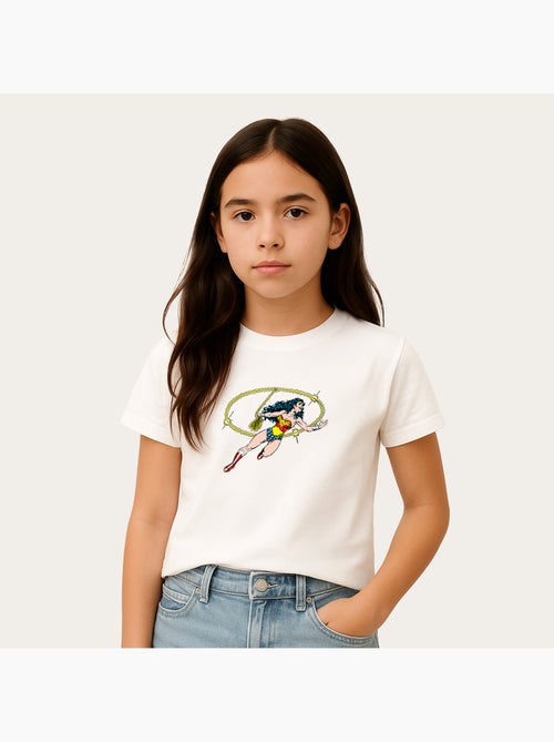 Tshirt Enfant WONDER WOMAN LASSO OF TRUTH - Kiabi