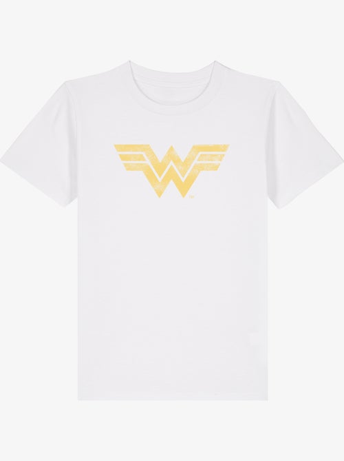 Tshirt Enfant WONDER WOMAN VINTAGE LOGO - Kiabi