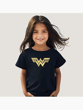 Tshirt Enfant WONDER WOMAN VINTAGE LOGO