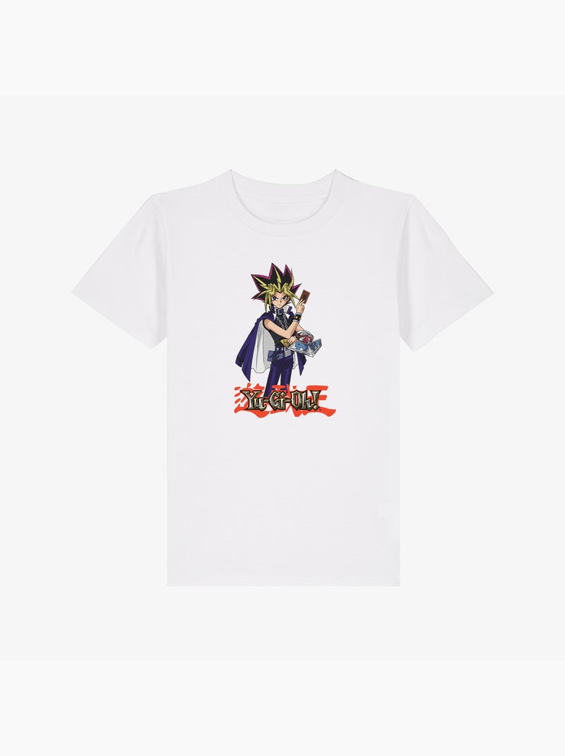 Tshirt Enfant YU GI OH 4 Blanc - Kiabi
