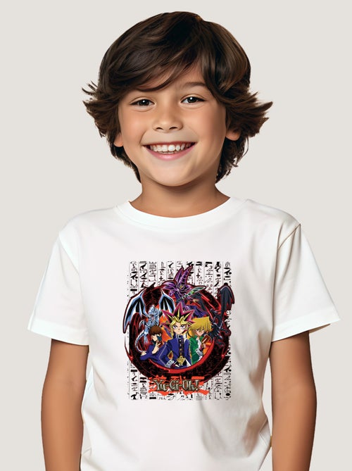 Tshirt Enfant YU GI OH 7 - Kiabi