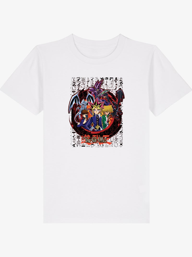 Tshirt Enfant YU GI OH 7 Blanc - Kiabi