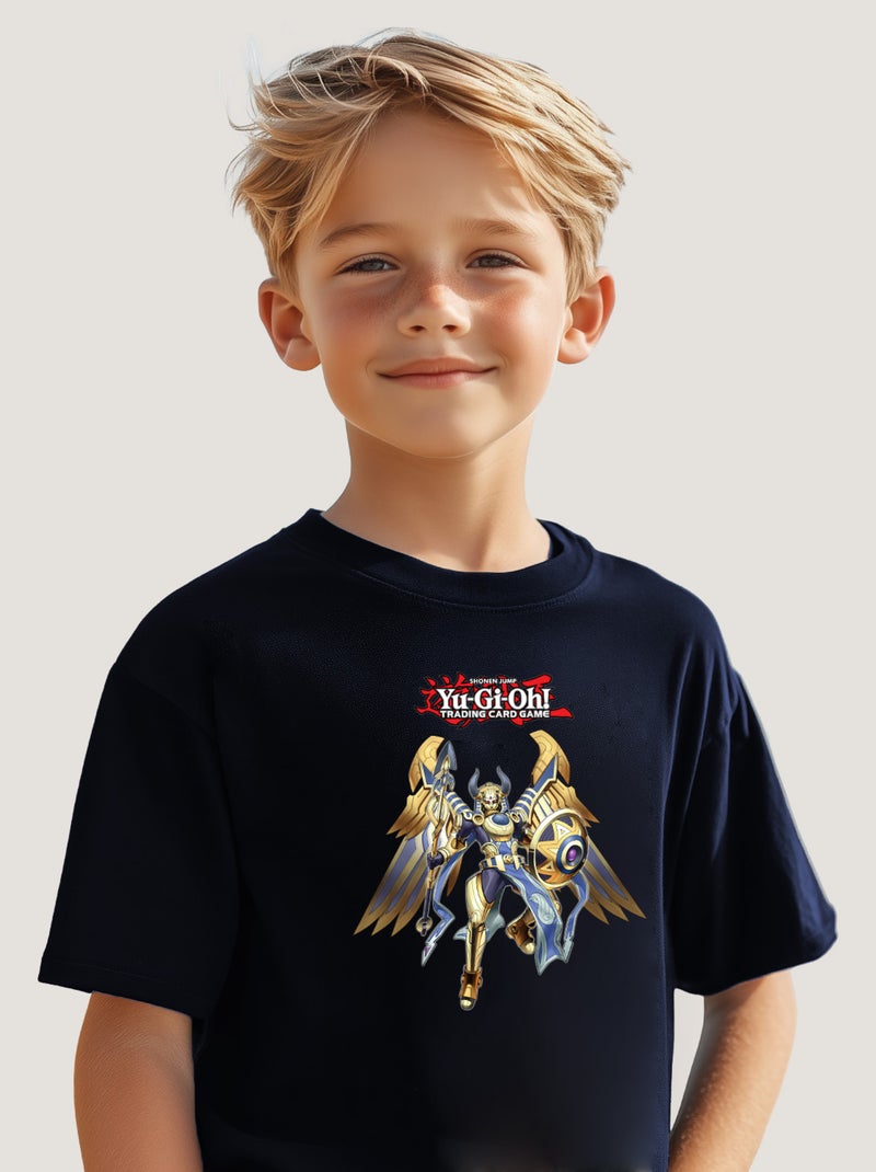 Tshirt Enfant YU GI OH 8 Bleu marine - Kiabi